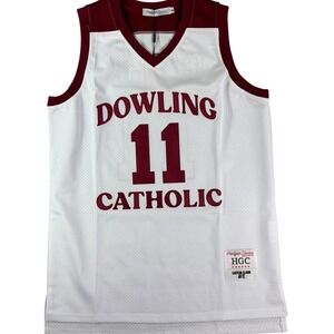 Headgear Classics Caitlin Clark Dowling Catholic Jersey White/Maroon Mens M